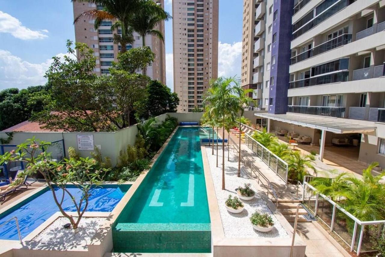 Апартаменты Flat Mobiliado No Edificio The Expression - Setor Bueno - Th505 Гояния Экстерьер фото