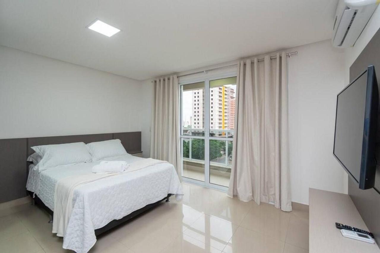 Апартаменты Flat Mobiliado No Edificio The Expression - Setor Bueno - Th505 Гояния Экстерьер фото