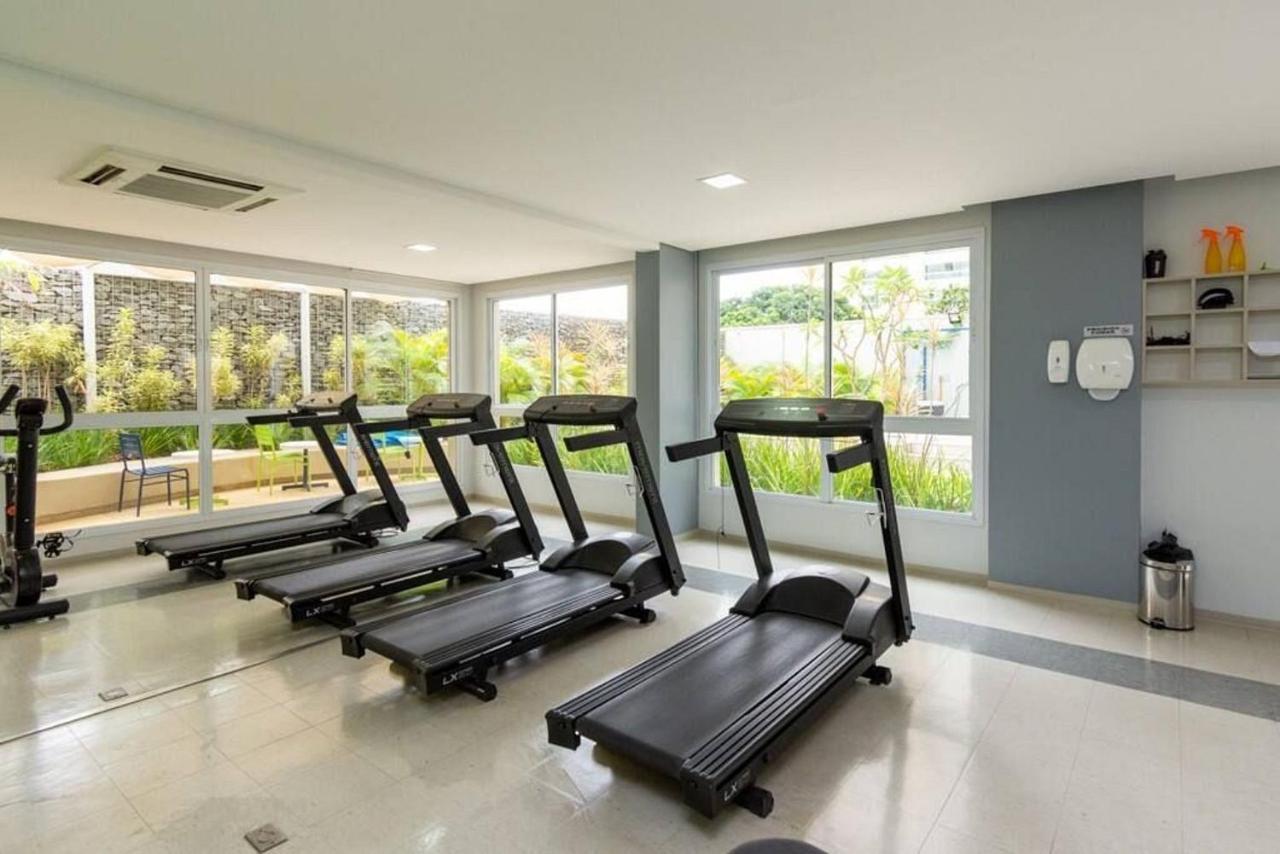 Апартаменты Flat Mobiliado No Edificio The Expression - Setor Bueno - Th505 Гояния Экстерьер фото