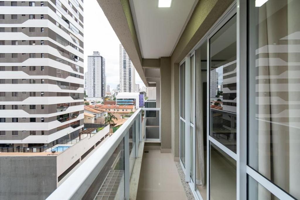 Апартаменты Flat Mobiliado No Edificio The Expression - Setor Bueno - Th505 Гояния Экстерьер фото